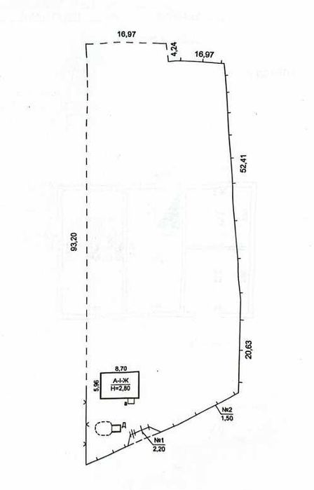 Продаж ділянки 25сот під забудову. Електрика є. Газ, вода поруч.ID:691