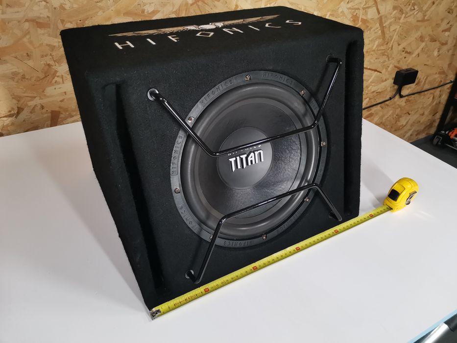 Skrzynia basowa subwoofer tuba hifonics 400W RMS