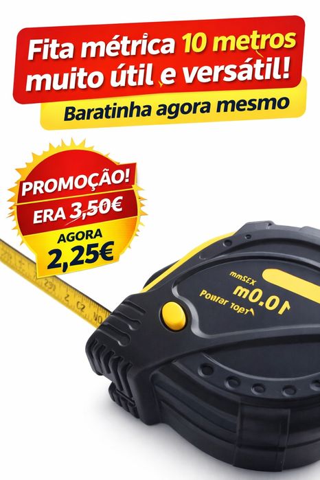 Fita Métrica 10 metros — Promoção