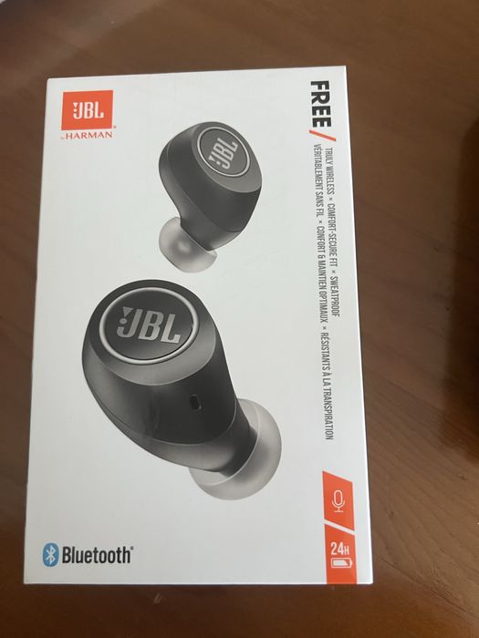Auriculares JBL Bluetooth JBL Free X - preto
