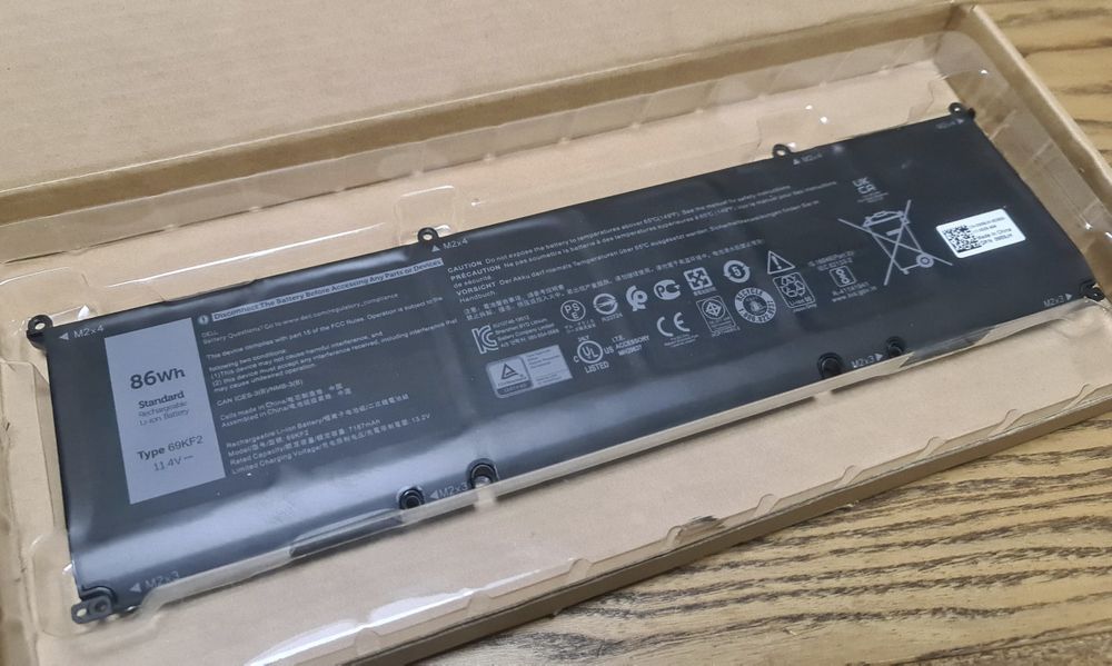 Батарея , аккамулятор 69kf2 dell