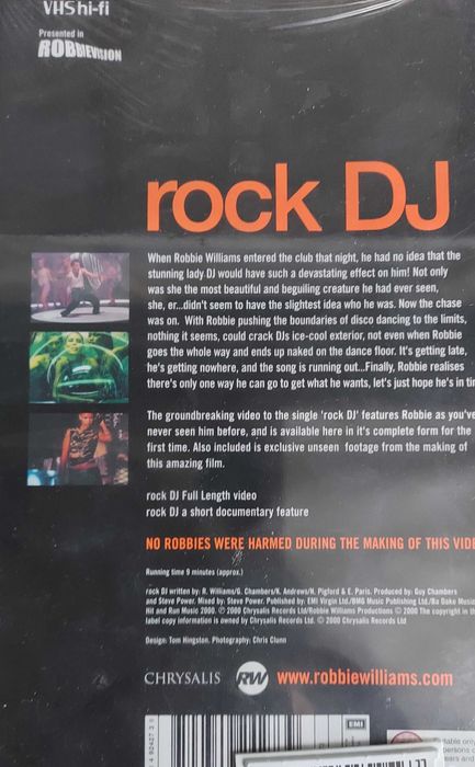 Robbie Williams,Budka Suflera ,kaseta VHS