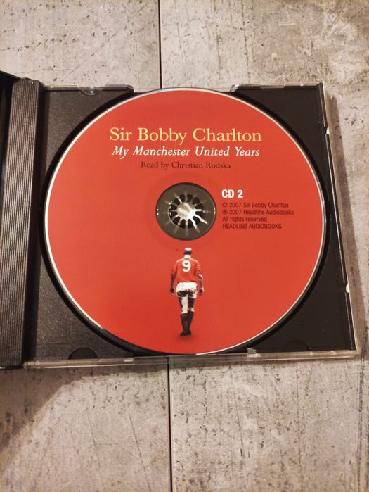 Autobiografia CD Bobby Charlton Manchester United
