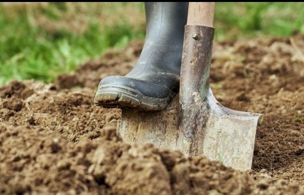 Копаем огород ..