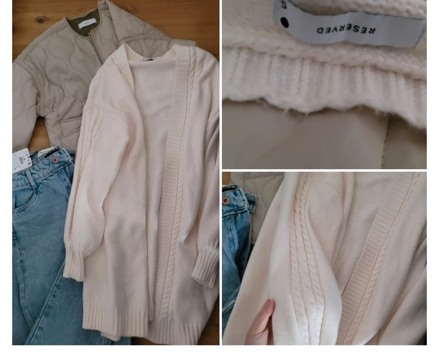 Nowy kardigan reserved hm s