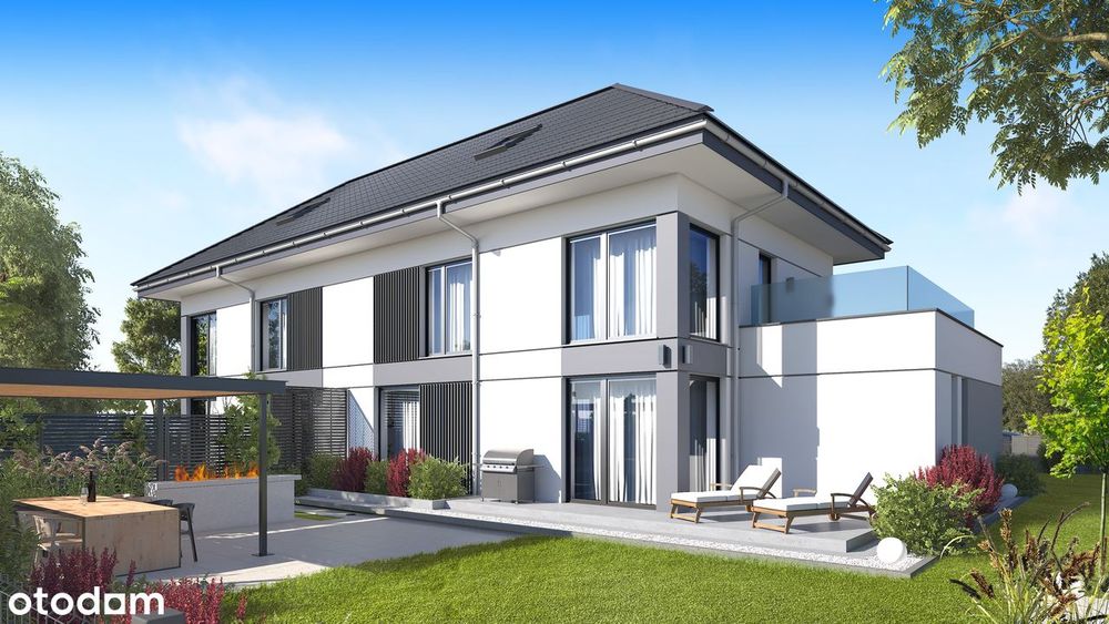 Nowy dom 179,56 m² W EŁKU | garaż • ogród • 2 tarasy