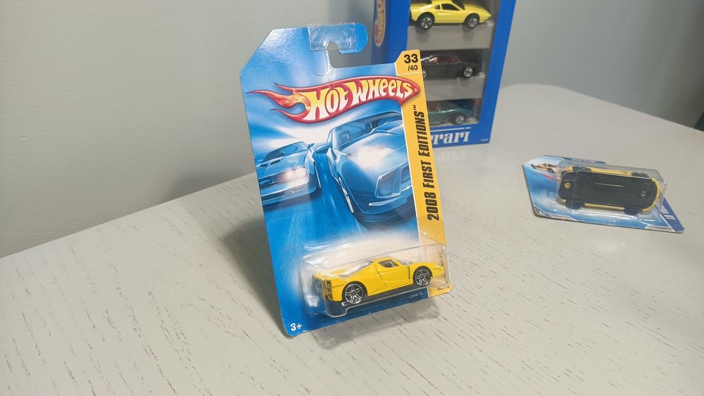 Ferrari Enzo Hot Wheels Hotwheels 1:64 FXX 2008 Żółte Model