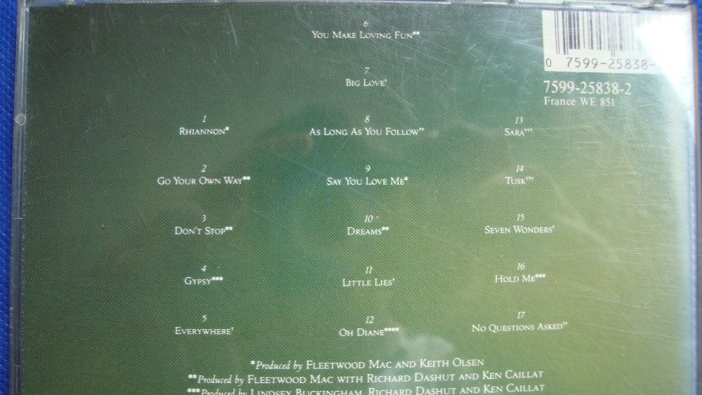 CD - Fleetwood Mac - Greatest Hits