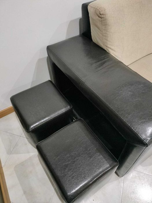 Conjunto de Sofá e cadeirão
