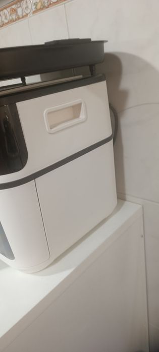 Air fryer com grelhador
