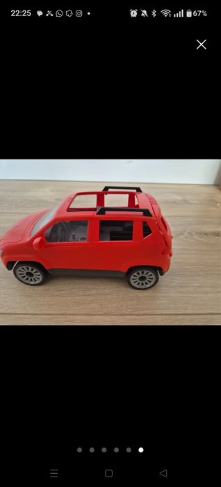Playmobil - carro vermelho