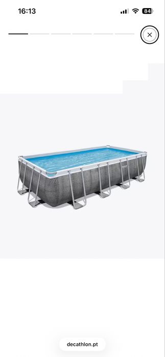 Piscina Desmontável Bestway Power Steel 549x274x122 cm com filtro