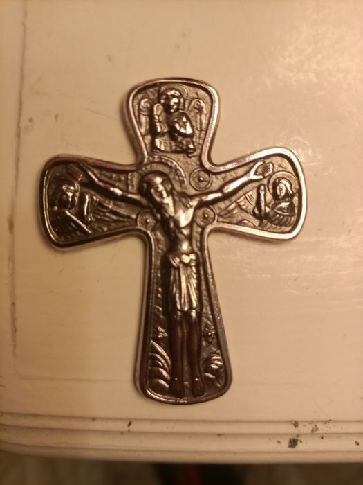 Crucifixo em prata
