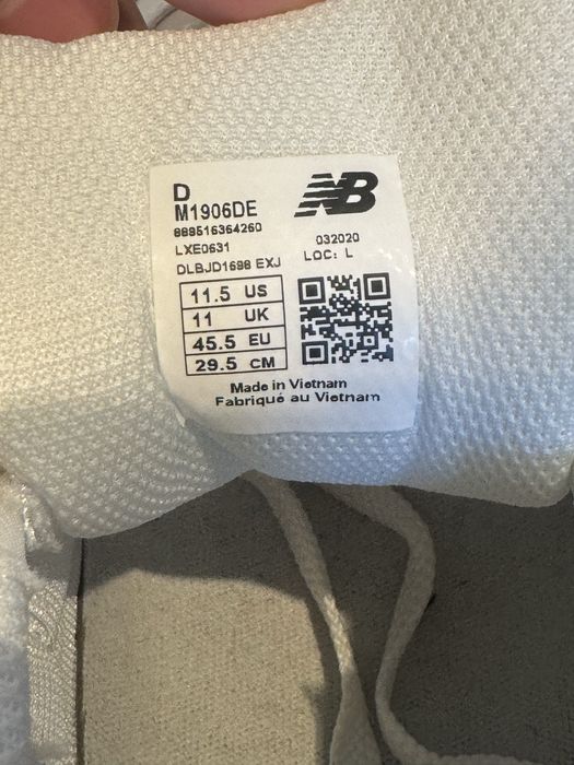 New balance 1906d Protection Pack White Leather