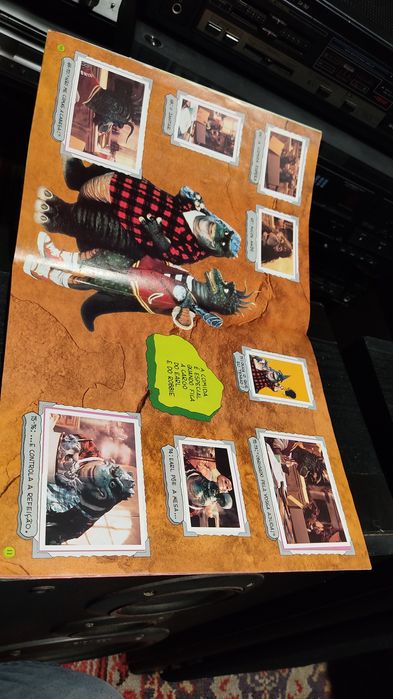 Dinosaurs Disney caderneta Panini completa 1991