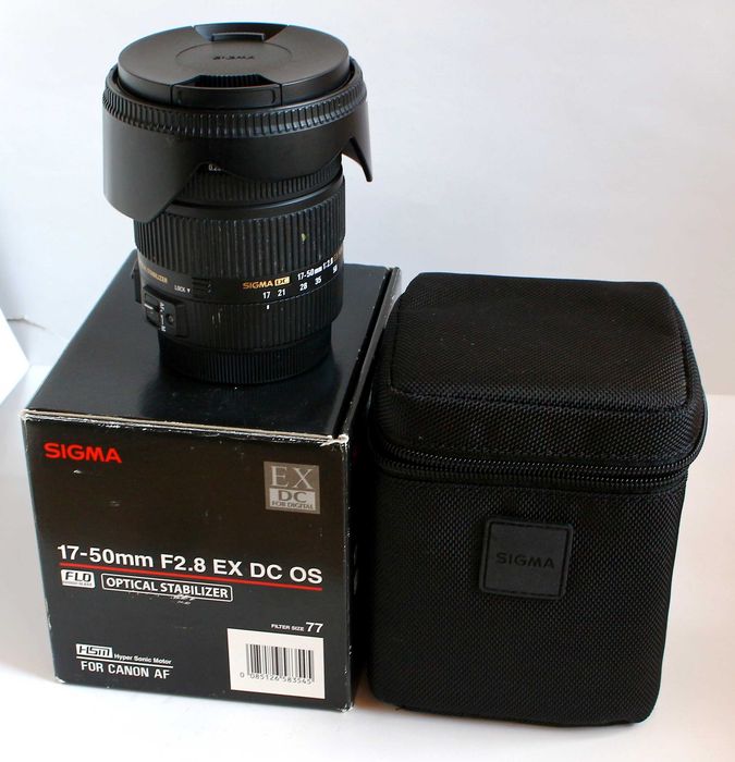 sigma 17 50 28 - купить объективы - Цена на OLX.ua