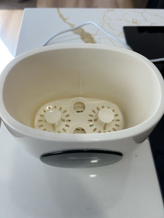 Aquecedor biberão e esterilizador digital duplo