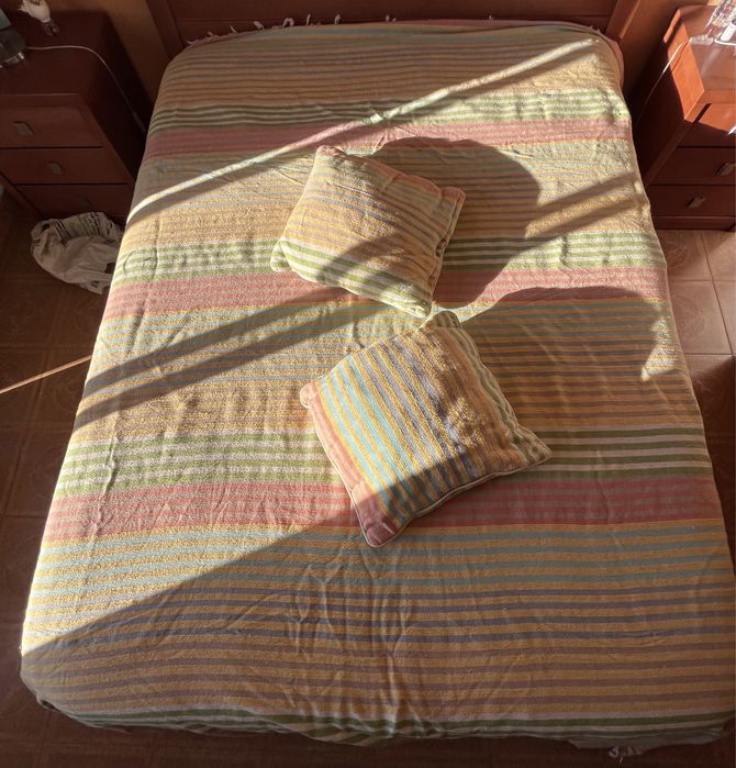 Conjunto Colcha cama e almofadas