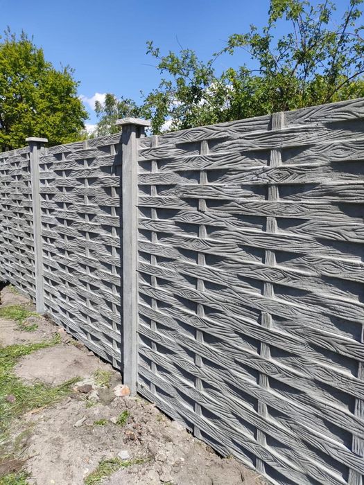 Ogrodzenia Betonowe dwustronne