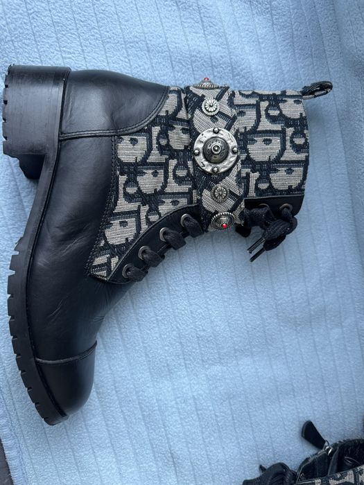 Черевики Dior, шкіра 36 р. 23,5 си