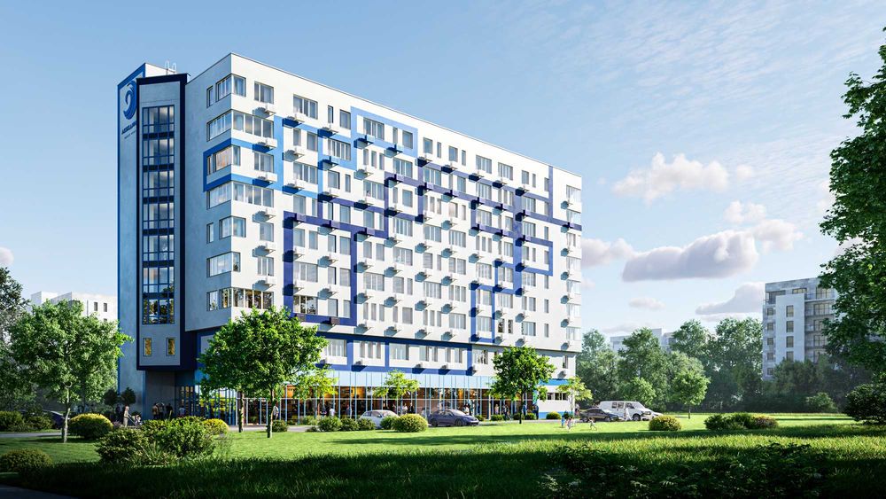 1-кімнатна смарт квартира 29,7м² (Харківська - 10хв) від забудовника | Введено в експлуатацію - Вид 3