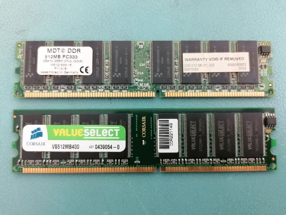 Memória 512MB DDR 400 PC3200