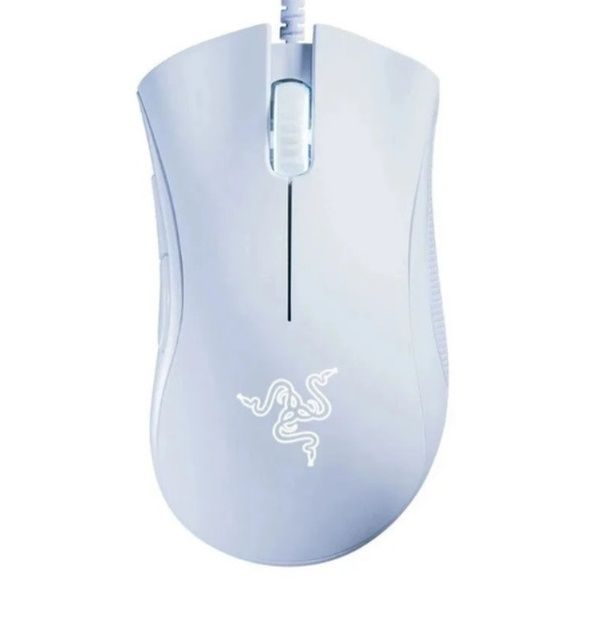 Дротова ігрова миша Razer DeathAdder Essential White Edition