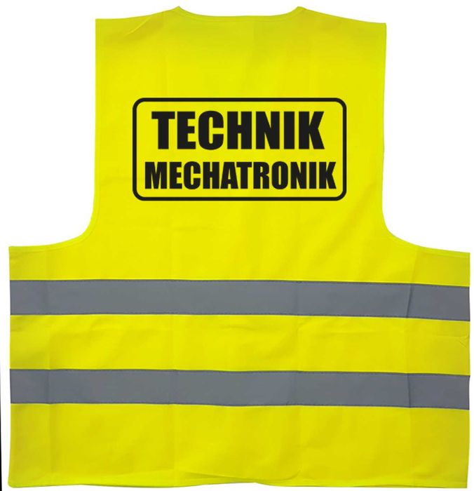 kamizelka odblaskowa, kamizelka z nadrukiem technik mechatronik
