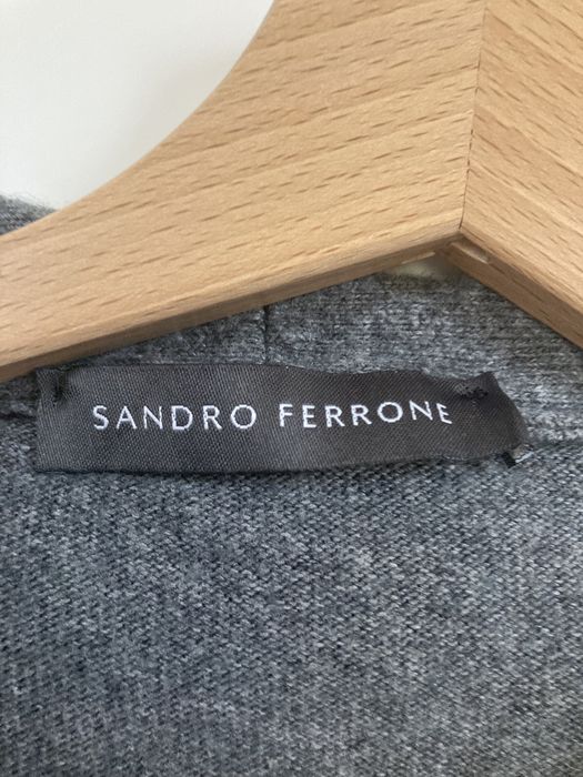 Kardigan Sandro Ferrone z kaszmirem S