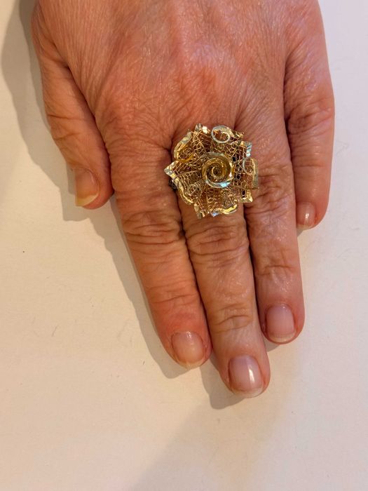 pierścionek złoto próba 585 markowy Czechy 430 zł za gram