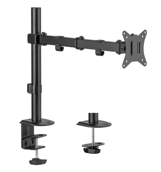 Настільне кріплення для монітора 17" 18" 19" 20" 22" 24" 27" 28" 30" 32" 34" 40" 42" 43" 45" 47" 50" 55" (для 1, 2,4) Кроншейн настільний для монітора