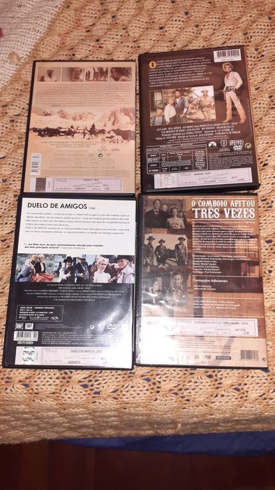 Lote westerns Shane Duelo Amigos Comboio apitou Ashanti