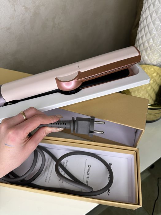 Дайсон , Dyson Airstrait Ceramic Pink/Rose Gold, випрямляч фен дайсон