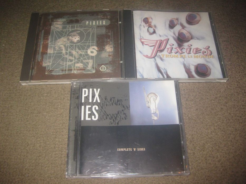 3 CDs dos "Pixies"