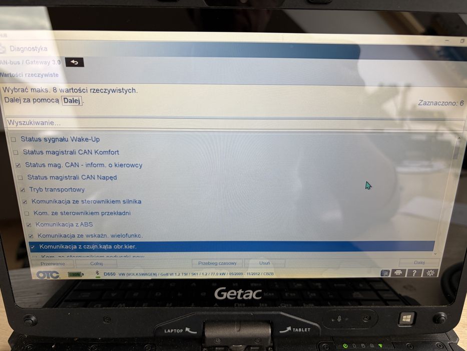 Tester Bosch Kts 940 z ESItronic 2.0 bez abonamentu odpowiednio 560 590 z Dcu 220.