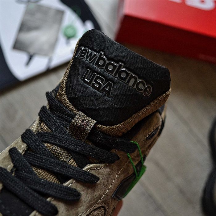 Мужские кроссовки JJJJound x New Balance Made In USA 'Brown\Black'