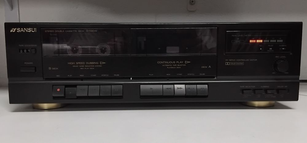 SANSUI deck cassettes D-590W