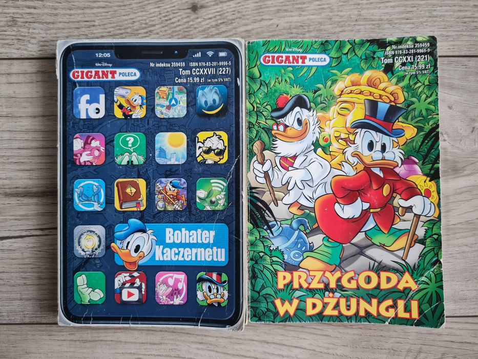 Zestaw komiksów Kaczor Donald 2szt