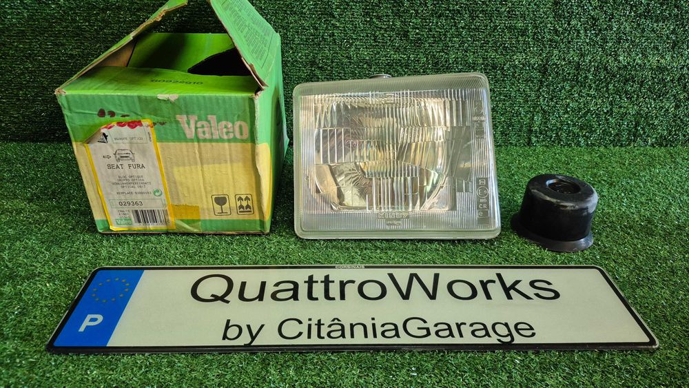 Otica Farol Esquerdo Seat Fura Ref. 029363 NOVO Valeo