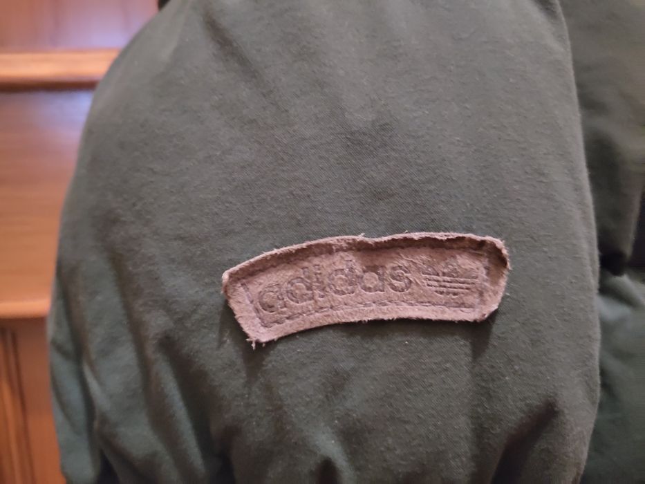 Casaco de penas vintage adidas