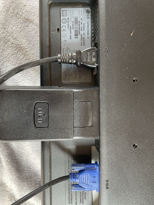 Monitor LG flatron W1942S