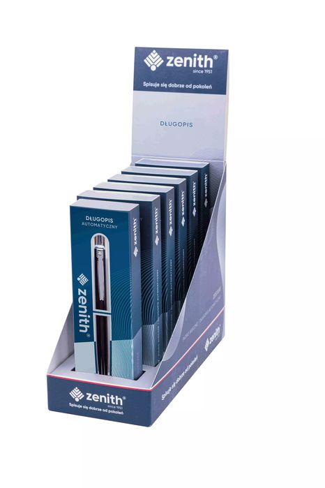 Długopis metalowy Zenith 60 Black 0,8 mm w etui 1szt.