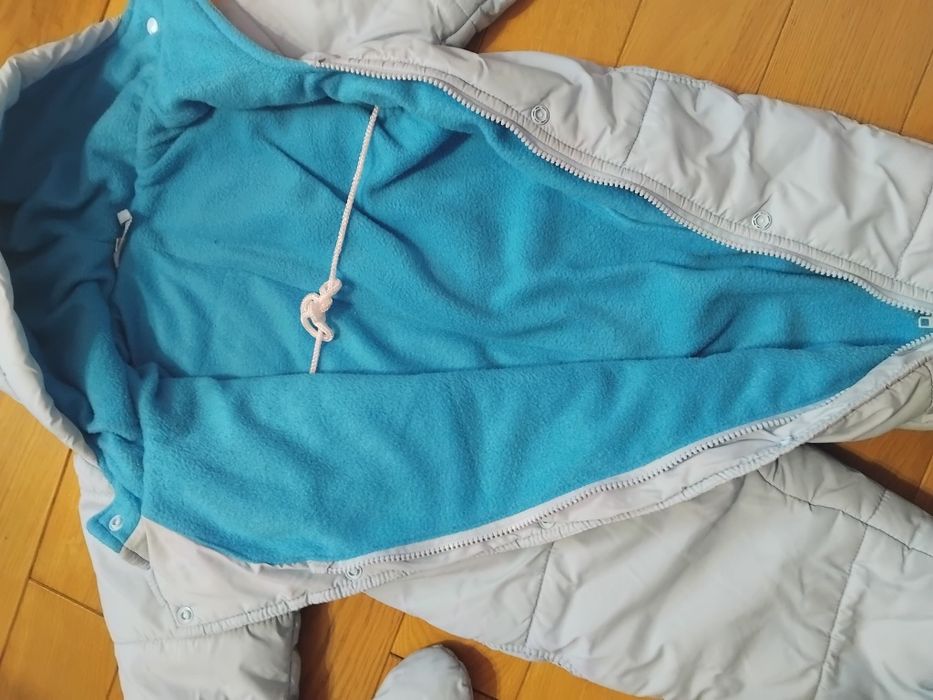 Комбінезон зимові для хлопчика 9 - 18 м. Спальник