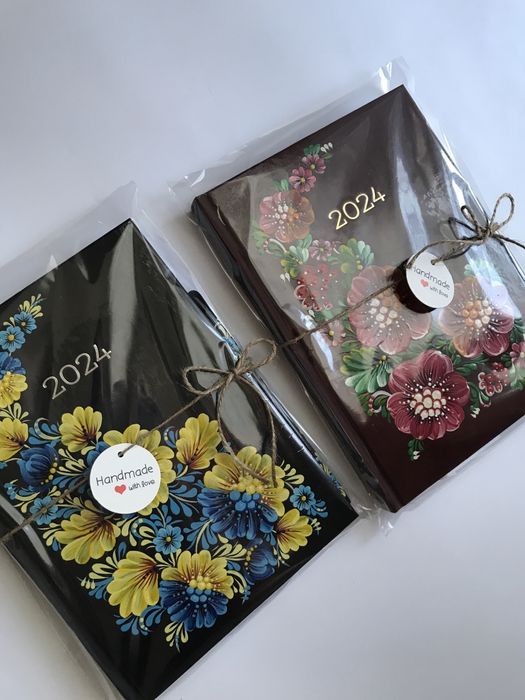 Планер на 2026 щоденник ручна робота Петриківський розпис