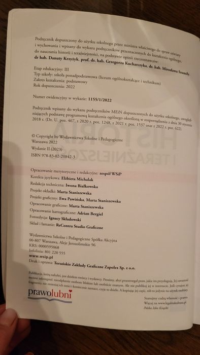 HIT Historia i Teraźniejszość podręcznik