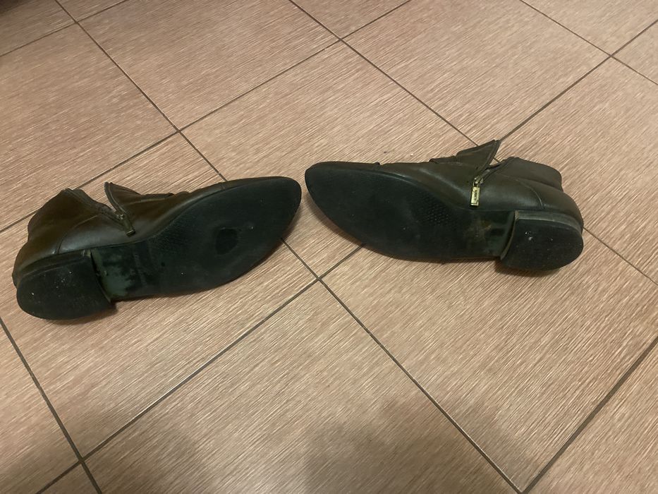 Ботинки натуральная кожа Louls Alberti (кожаные) зимние