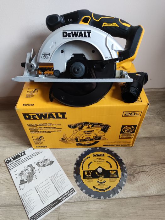 Топ!Потужна циркулярна пила DeWalt DCS 565 b Оригінал!