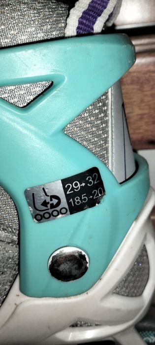 Patins em linha usados