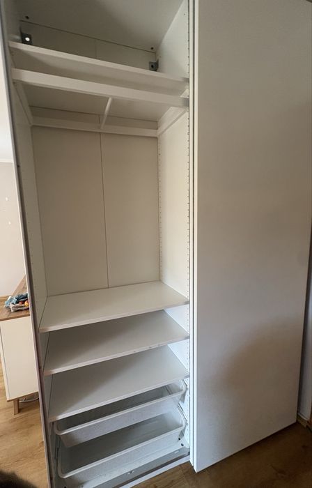 Szafa Ikea Pax Duza Przesuwne Drzwi Wysoka Waska