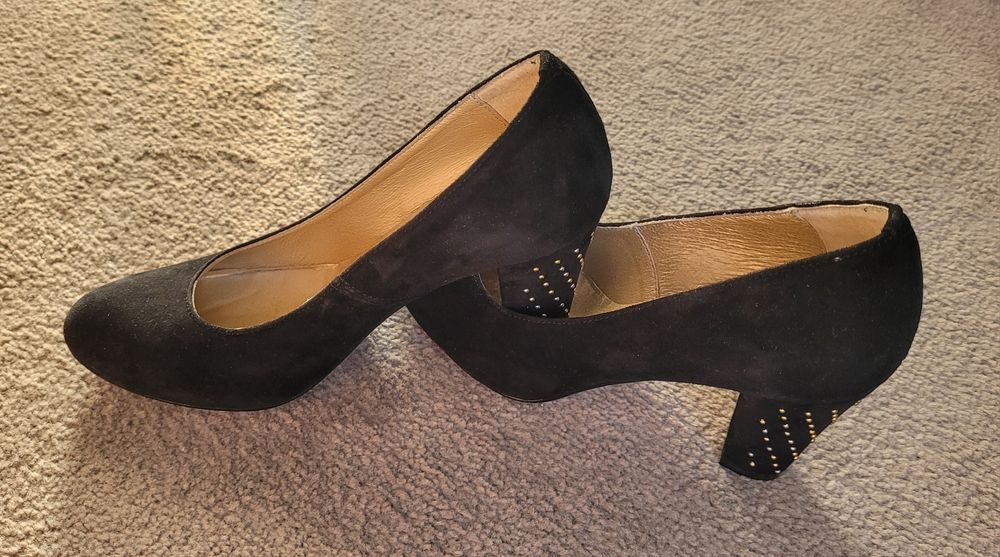 Buty skórzane damskie 37
